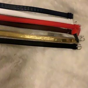 Belts 7 each new